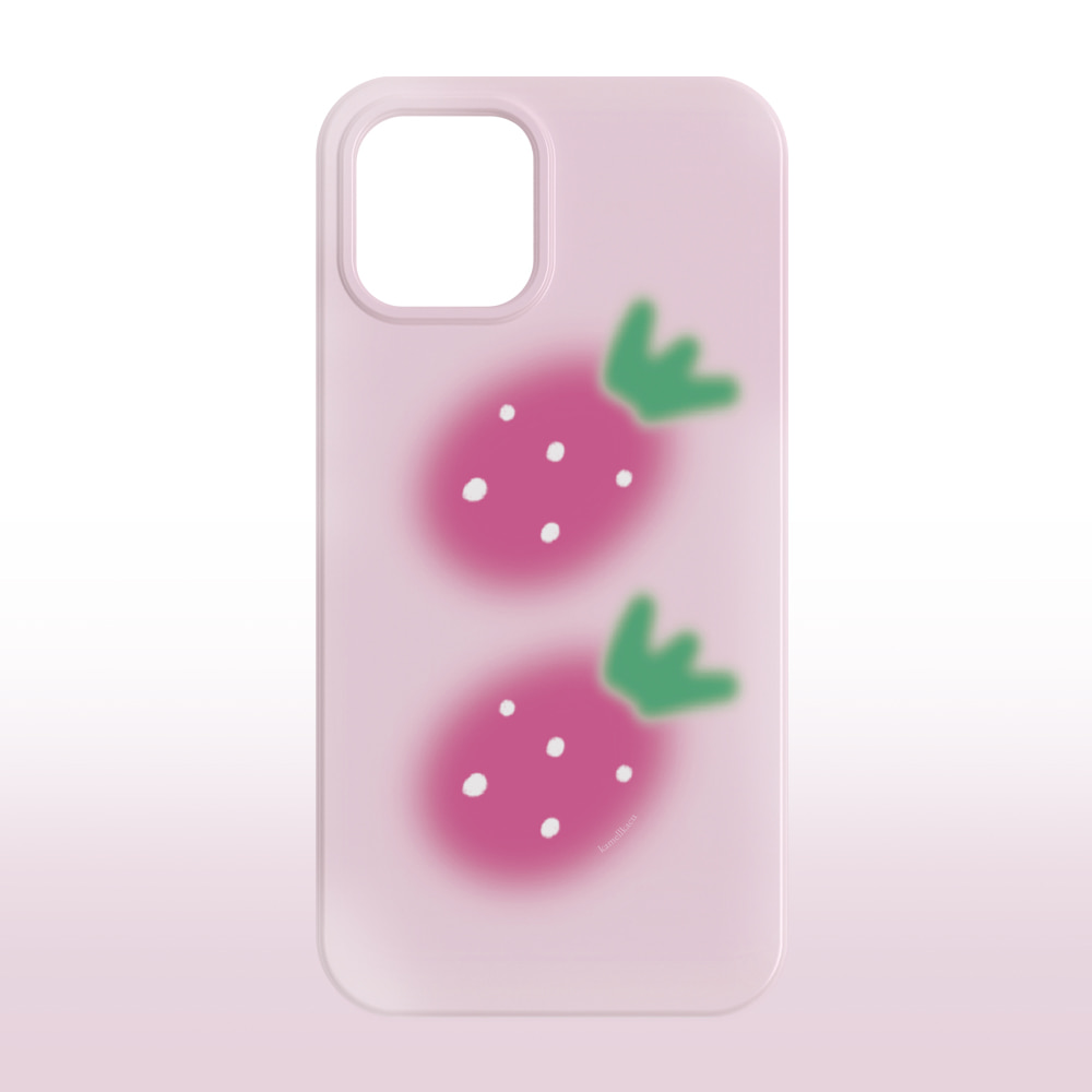 cute strawberry case [하드/카드 선택]